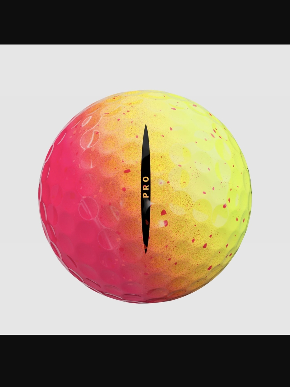 Vice Pro Neon Sunset Golf Balls - Yellow Pink Gradient (Dozen) - Picture 4 of 6